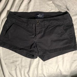 Black American eagle shorts